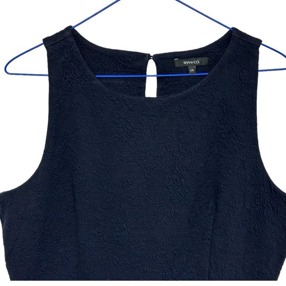 293 - RW & CO NAVY TOP 63% COTTON - Picture 9 of 14